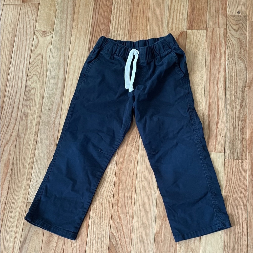Cat & Jack Pants Boys 4T Blue Pull On Straight Leg Cotton